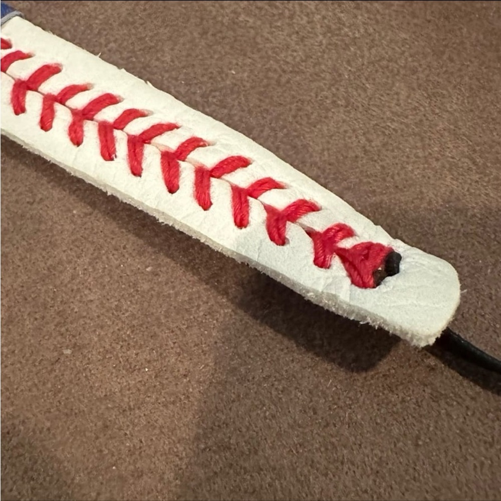 Texas Rangers Baseball Bracelet - Picture 5 of 5